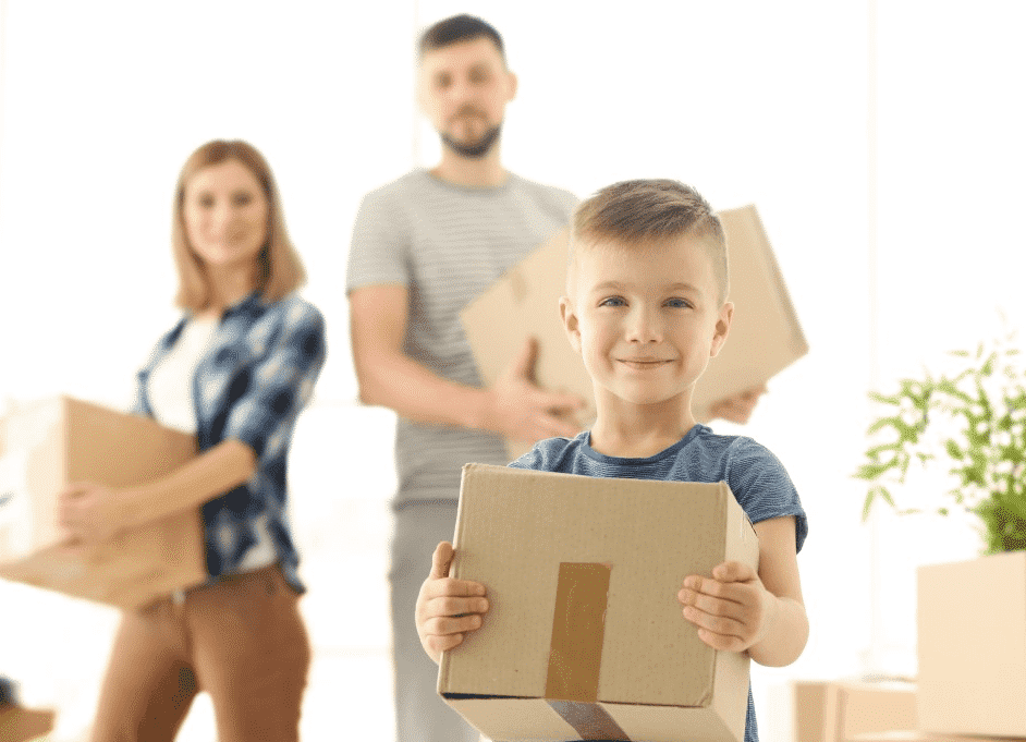 Al momento stai visualizzando Organizzare Trasloco con Bambini